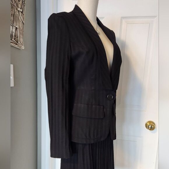 Max Studio Black Blazer - Size 4 - Picture 8 of 8